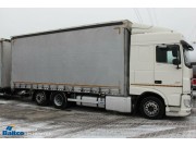 DAF XF 460 + прицеп штора 